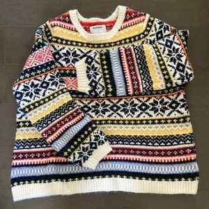 Old Navy Nordic Fair Isle Sweater